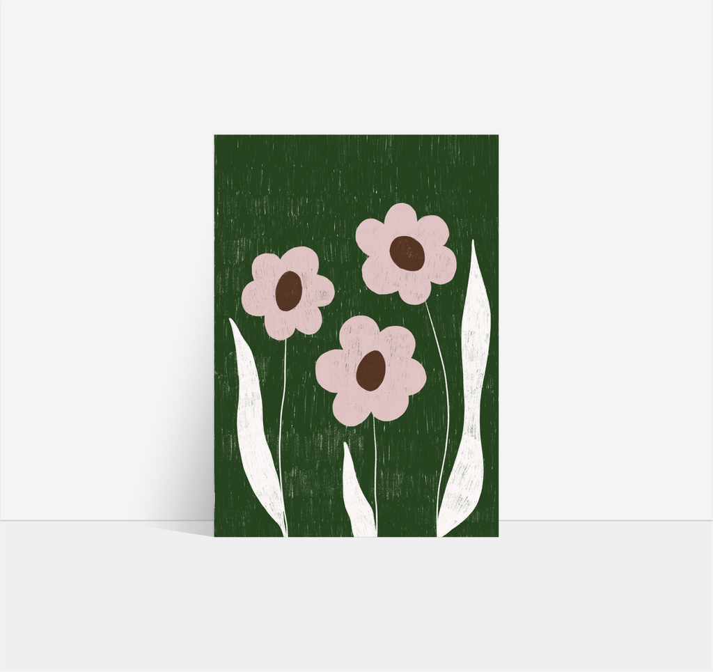 Fleurs au vent